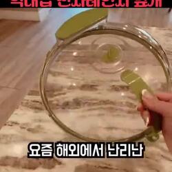 해외에서 극찬받는 요즘 역대급 전자레인지 덮개