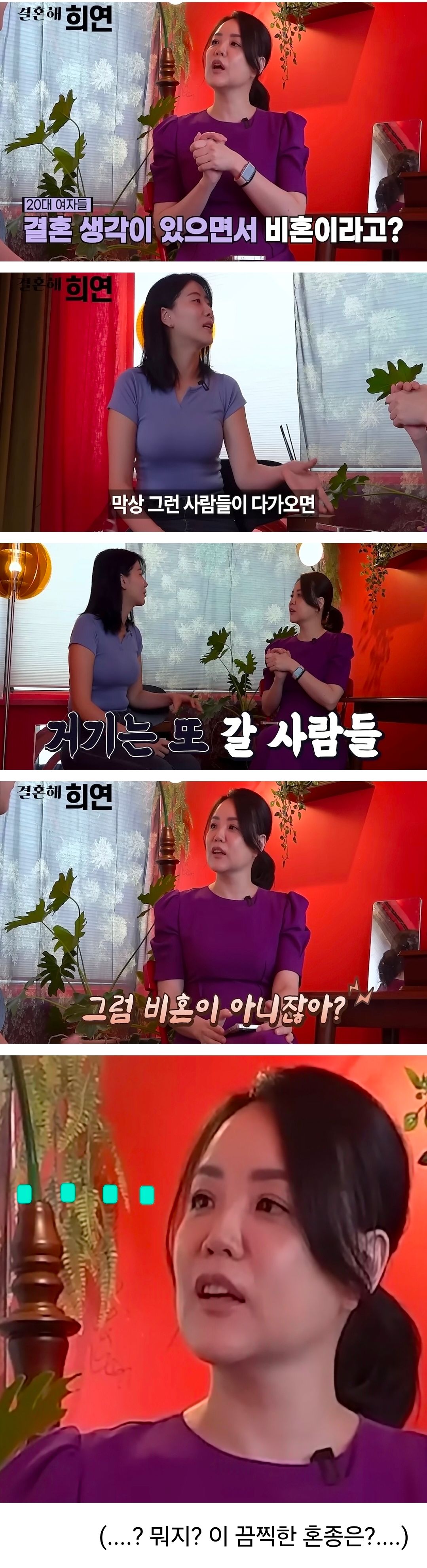 요즘 비혼녀들의 기괴한 속내..jpg