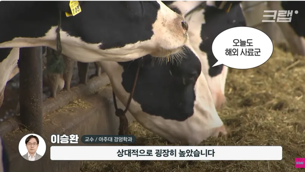 40년만에 최저수준을 찍었다는 우유 소비.news