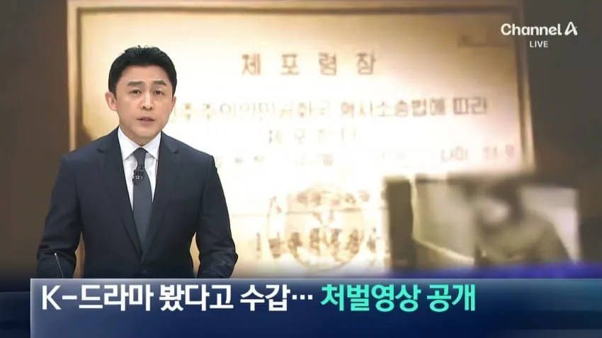 "한국 드라마 본 것 후회" 처벌 받고 흐느낀 북한군…