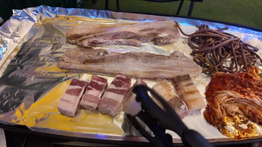 24시 무인 운영 1인 무한리필 고기집