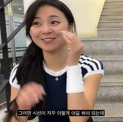테니스 복장 규제 규제 규제때문에 화가많이난 미녀 유망주