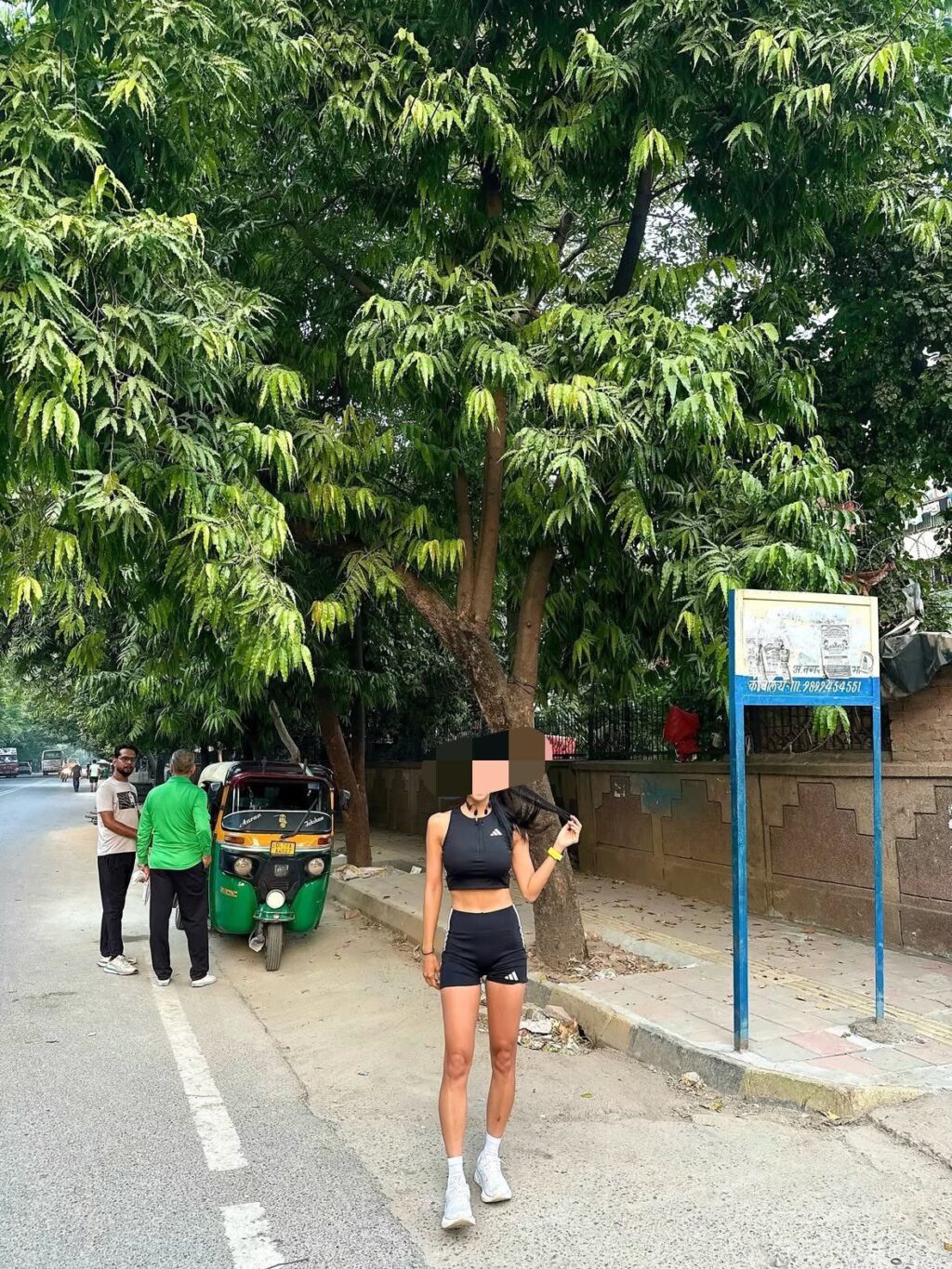 인도에간 런닝크루 멤버