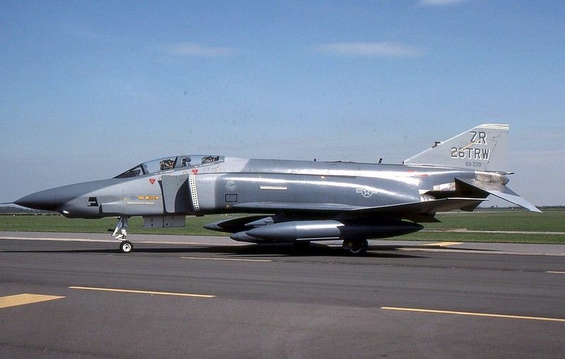 F-4 팬텀 전투기의 위용