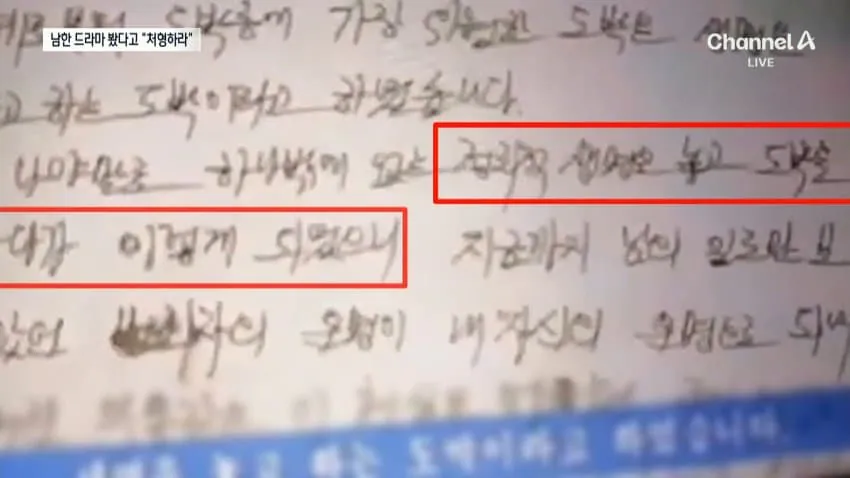 "한국 드라마 본 것 후회" 처벌 받고 흐느낀 북한군…