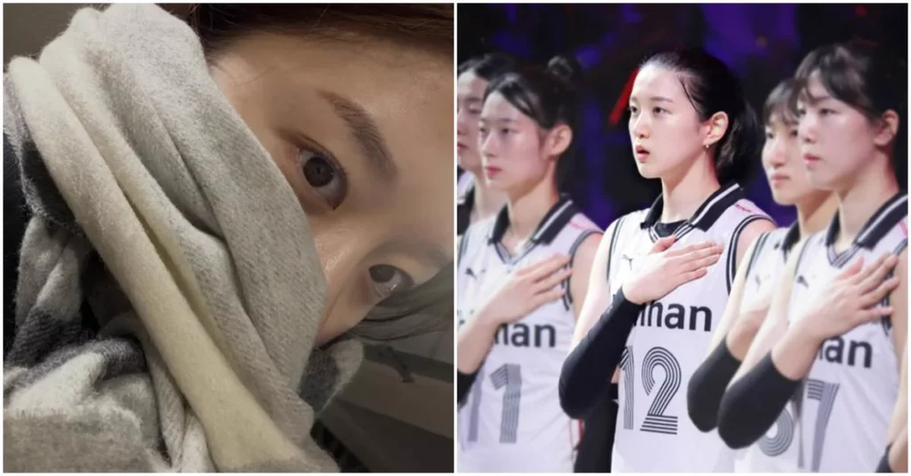 일본 현지서 미모로 난리라는 한국 12번 여자 배구 선수