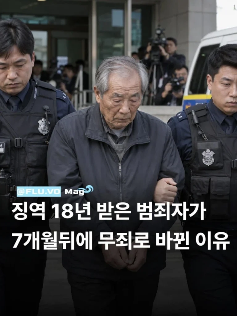 징역 18년 받은 범죄자가 7개월 뒤에 무죄로 바뀐 이유