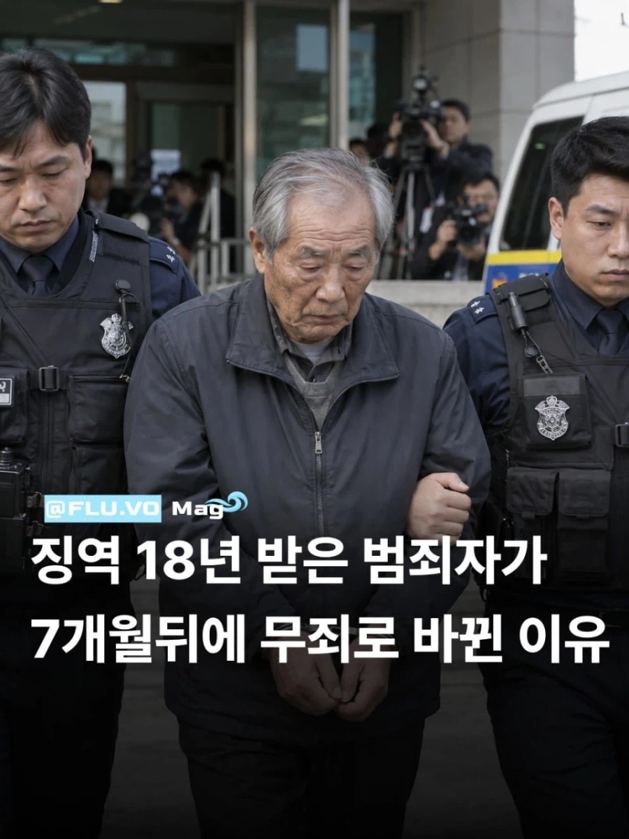 징역 18년 받은 범죄자가 7개월 뒤에 무죄로 바뀐 이유