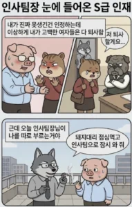 인사팀장 눈에 들어온 S급 인재 만화