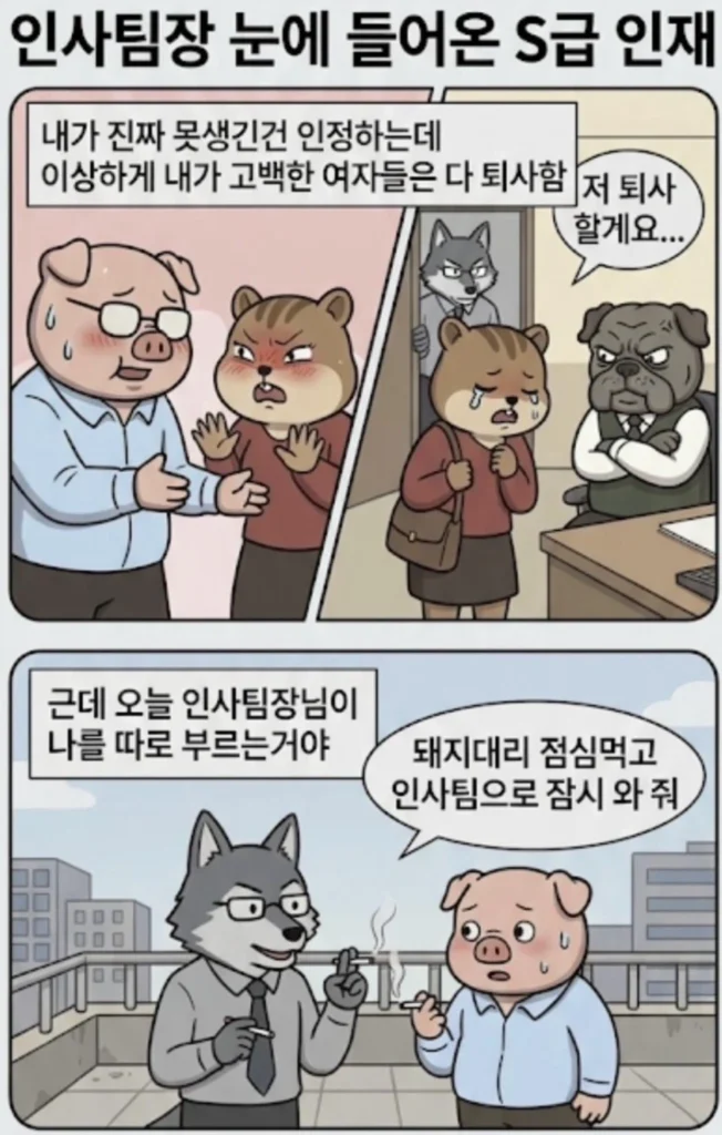 인사팀장 눈에 들어온 S급 인재 만화