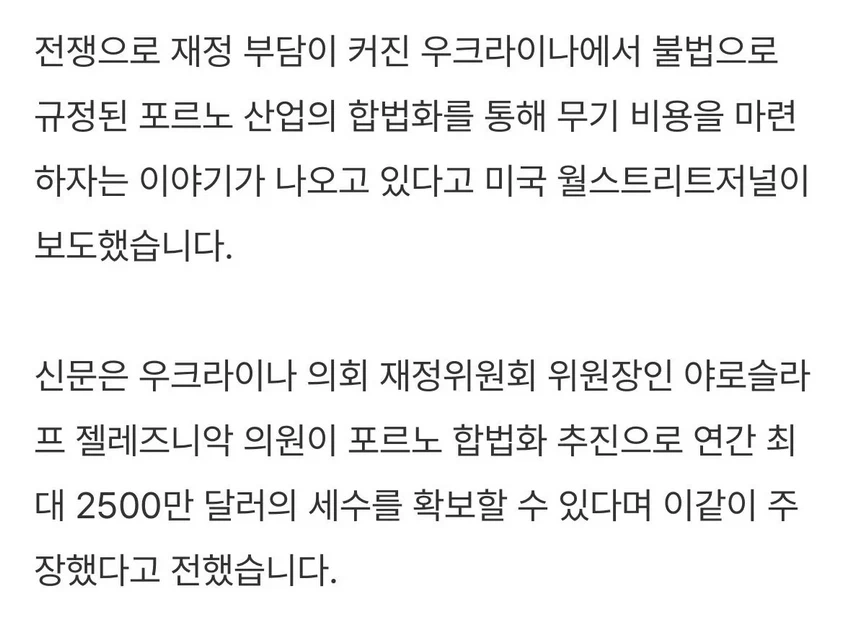 “포르노 팔아 전쟁 드론 3만대 사자”…우크라이나, 합법화 추진.news