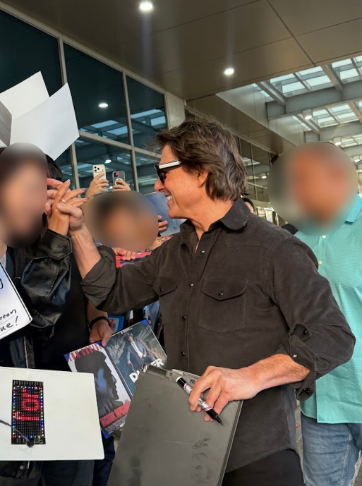 오늘자 인천공항에서 발견된 톰크루즈