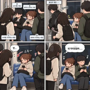 지하철에서 이거 당하면 좀 빡침