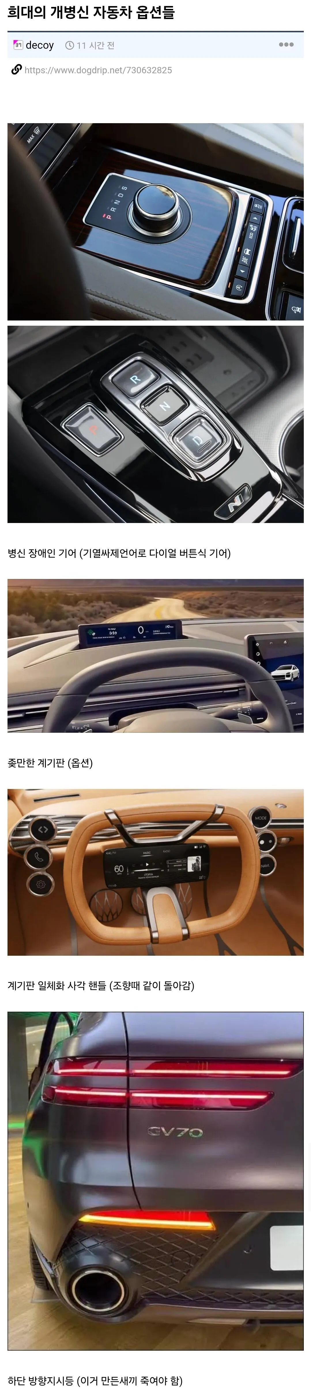 희대의 개병신 자동차 옵션들.jpg