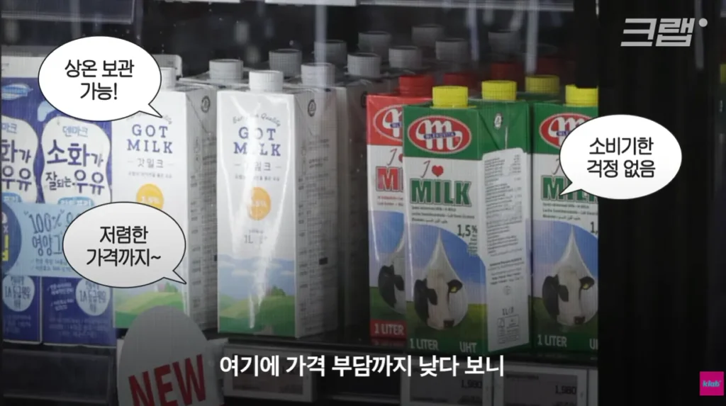 40년만에 최저수준을 찍었다는 우유 소비.news