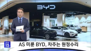 슬슬 고장나기 시작하는 BYD 근황...jpg