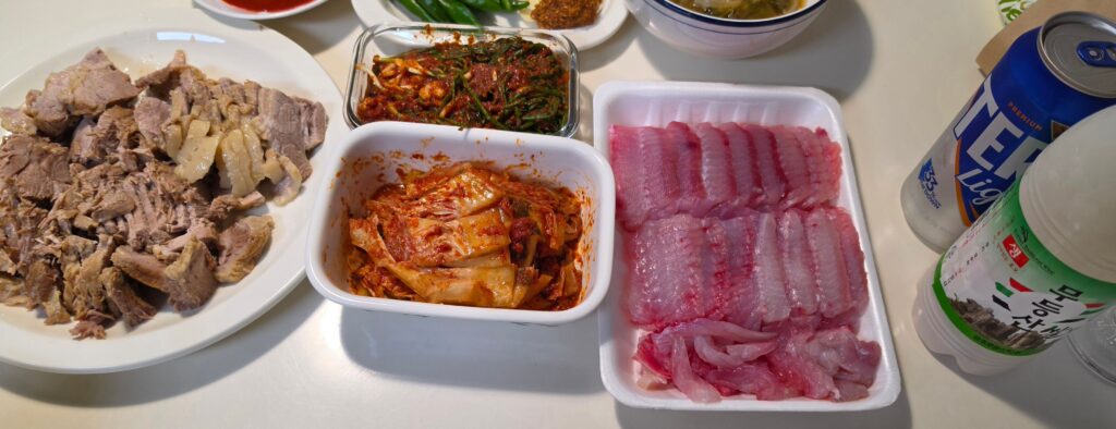 목포 홍어와 막걸리