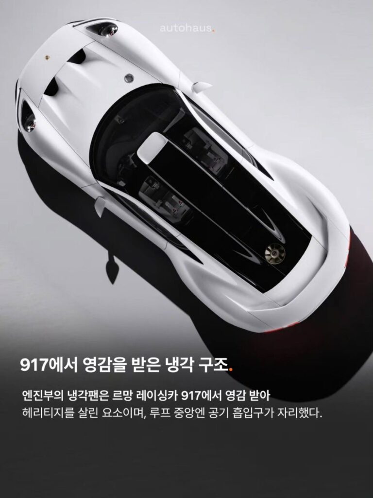 포르쉐 미드십 슈퍼카 공개
