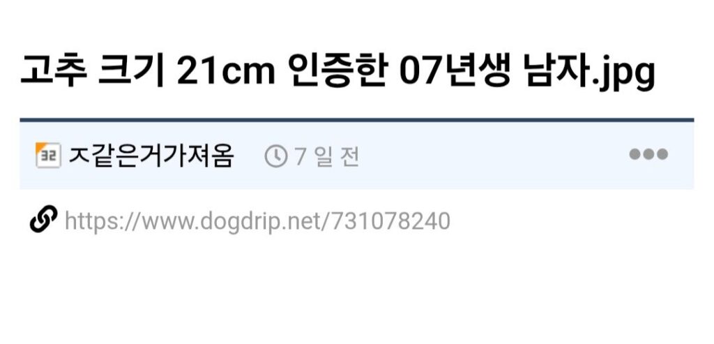 노발기 21cm 인증한 07년생 부산 남자.jpg