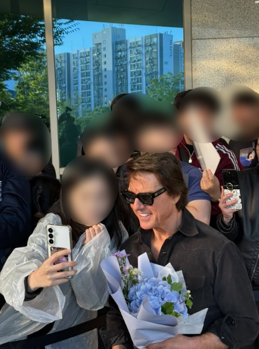 오늘자 인천공항에서 발견된 톰크루즈
