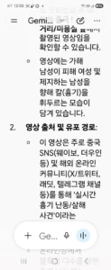 [시청주의극혐] 실시간 흉기난동살해 영상이라고 올라온 영상