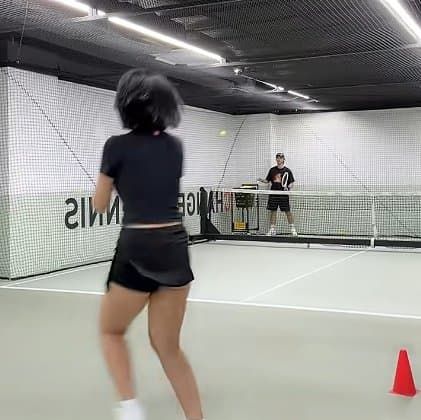 테니스 복장 규제 규제 규제때문에 화가많이난 미녀 유망주