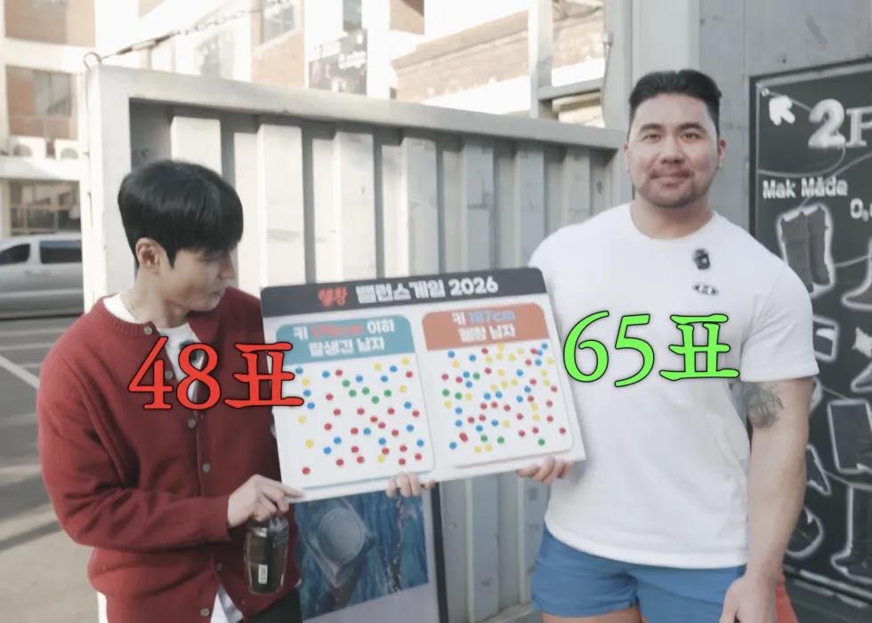키 작은 존잘남 vs 키 큰 짐승남 여자들 투표