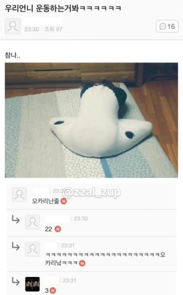 고전 커뮤니티 유머글 모음