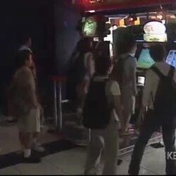 1999년 오락실 DDR 풍경.gif