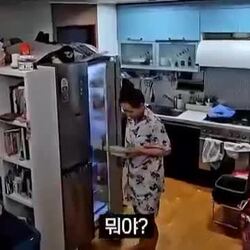 딸 아침밥 몰래 먹은 남편