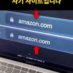 이젠 주소를 봐도 구분 못하는 피싱사이트